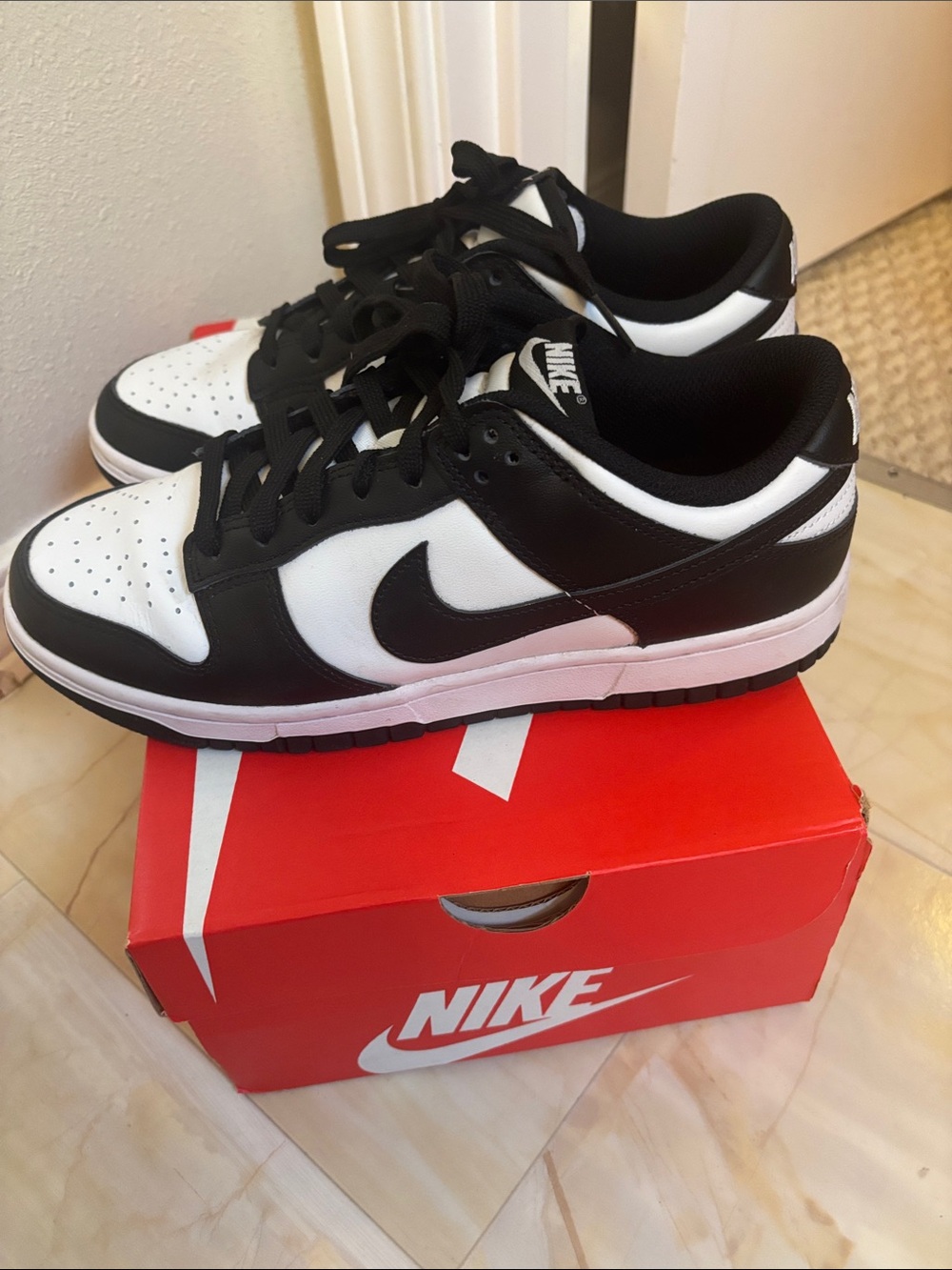 Women’s Nike Panda Dunks - Picture 3 of 7
